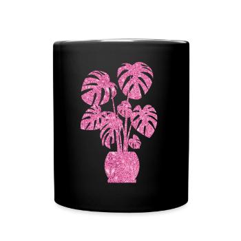 Plant Lover Gardening Diamond - Tasse einfarbig - Schwarz - Vorne
