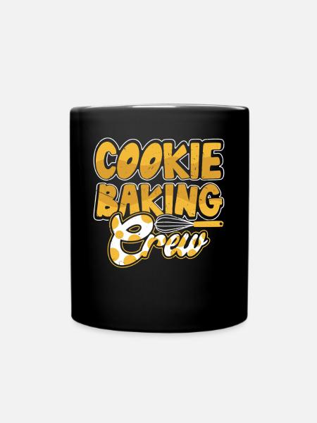 Backen - Tasse einfarbig - Schwarz