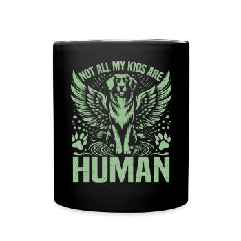 Dog Dad Gifts for Men - Tasse einfarbig - Schwarz - Vorne