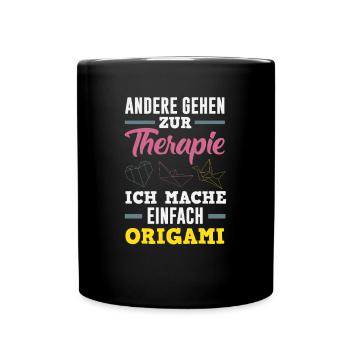 Others go to therapy, I - Full Colour Mug - black - Front