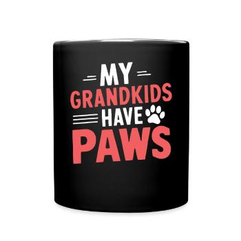 Cadeaux de grand-mère pour chien - Mug uni - noir - Devant