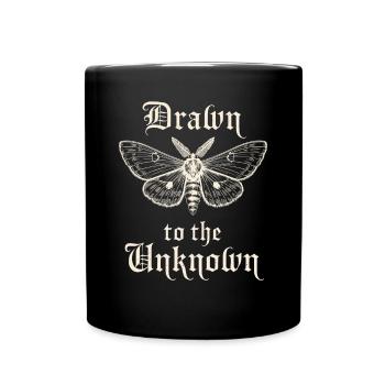Von Der Unbekannten Angezogen - Tasse einfarbig - Schwarz - Vorne