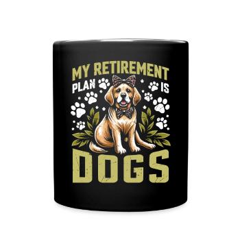 Cadeaux de grand-mère pour chien - Mug uni - noir - Devant