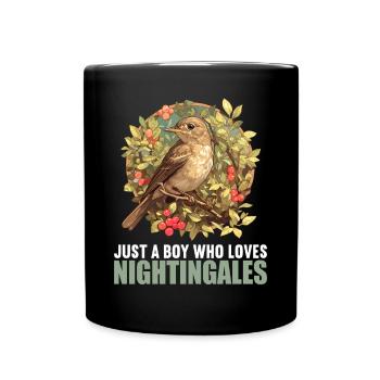 Rossignols Rossignol - Mug uni - noir - Devant