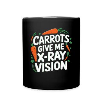 Healthy Eating Habits For Children Eat Green - Full Colour Mug - black - Front