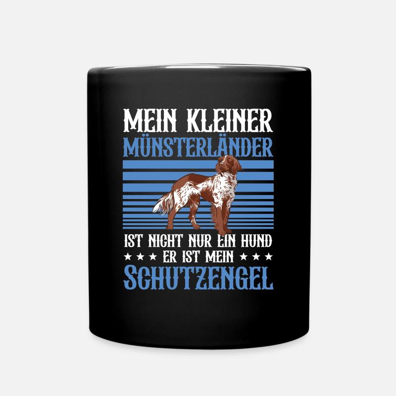 Kleiner Münsterländer nicht nur ein Hund - Tasse einfarbig - Schwarz