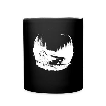 Vtt - Mug uni - noir - Devant
