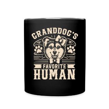 Cadeaux de grand-mère pour chien - Mug uni - noir - Devant
