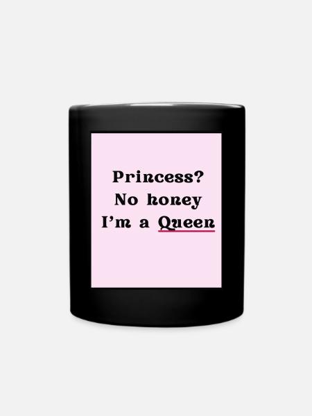 Queen - Tasse einfarbig - Schwarz
