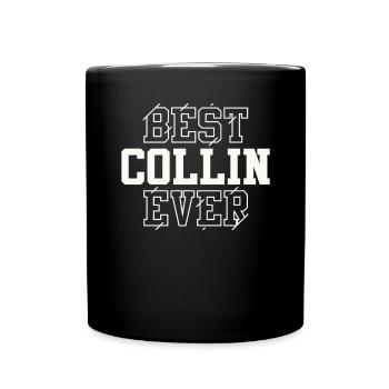 Meilleur Collin Jamais Personnalisé Nom Collin - Mug uni - noir - Devant