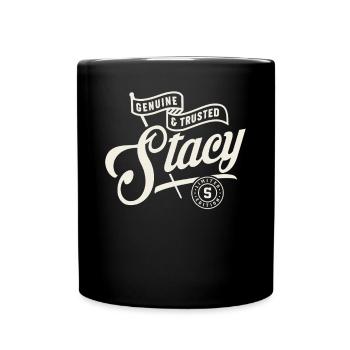 Stacy Name Custom - Stacy - Full Colour Mug - black - Front