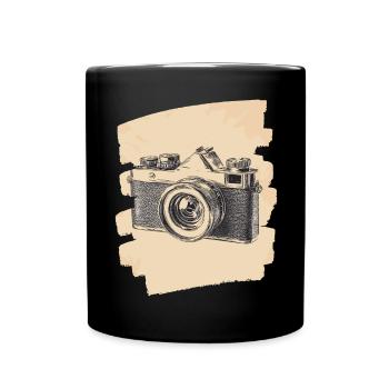 Appareil photo Photographe Photo - Mug uni - noir - Devant