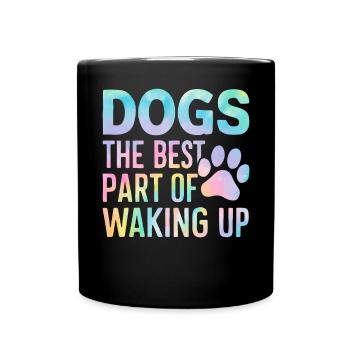 Cadeaux de grand-mère pour chien - Mug uni - noir - Devant