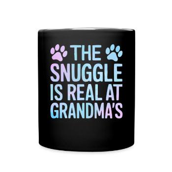 Cadeaux de grand-mère pour chien - Mug uni - noir - Devant