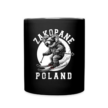 Zakopane Ski Resort Polish Mountains Skiing Poland - Full Colour Mug - black - Front