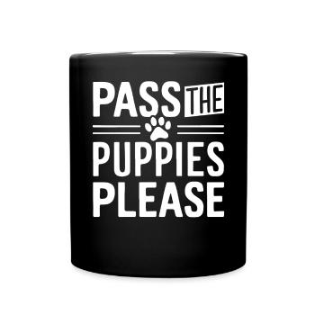 Cadeaux de grand-mère pour chien - Mug uni - noir - Devant