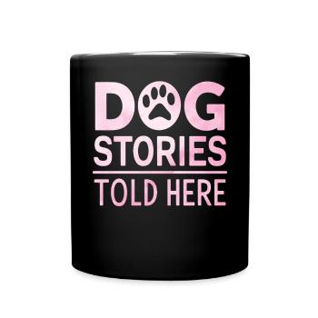 Cadeaux de grand-mère pour chien - Mug uni - noir - Devant