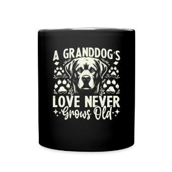 Cadeaux de grand-mère pour chien - Mug uni - noir - Devant