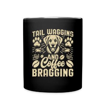 Cadeaux de grand-mère pour chien - Mug uni - noir - Devant