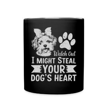 Cadeaux de grand-mère pour chien - Mug uni - noir - Devant