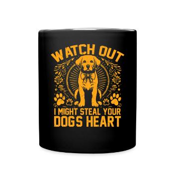 Cadeaux de grand-mère pour chien - Mug uni - noir - Devant
