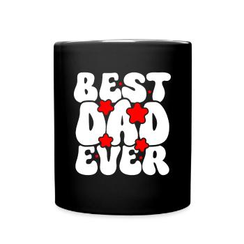 Meilleur papa de tous les temps - Mug uni - noir - Devant