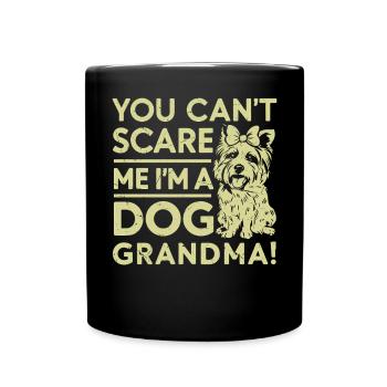 Cadeaux de grand-mère pour chien - Mug uni - noir - Devant