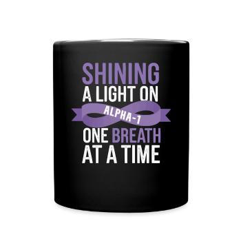 Trouble de la conscience du déficit en alpha-1 antitrypsine - Mug uni - noir - Devant