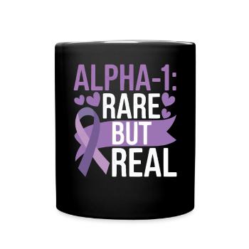 Trouble de la conscience du déficit en alpha-1 antitrypsine - Mug uni - noir - Devant