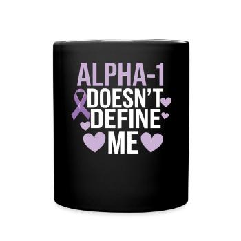 Trouble de la conscience du déficit en alpha-1 antitrypsine - Mug uni - noir - Devant
