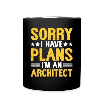 Architect - Full Colour Mug - black - Front