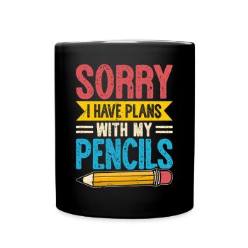 Architecte - Mug uni - noir - Devant