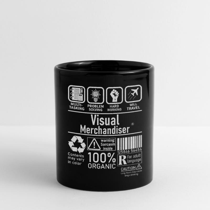 Visual Merchandiser multi tasking problem solving Tasse einfarbig