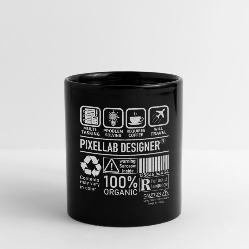 Pixellab Designer multi tasking problem solving Full Colour Mug