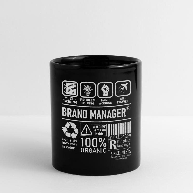 Brand Manager multi tasking problem solving Tasse einfarbig
