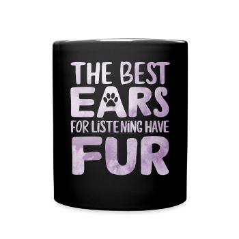 Cadeaux de grand-mère pour chien - Mug uni - noir - Devant