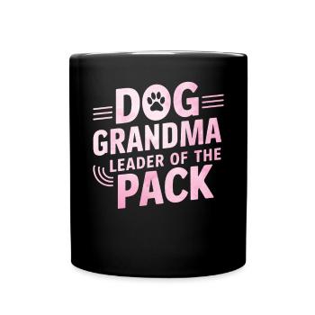 Cadeaux de grand-mère pour chien - Mug uni - noir - Devant