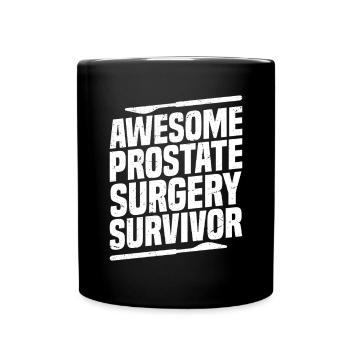 Fantastic Prostate Surgery Survivor - Full Colour Mug - black - Front