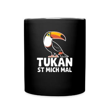Toucan St Me Times, Toucan, Oiseau Exotique, - Mug uni - noir - Devant