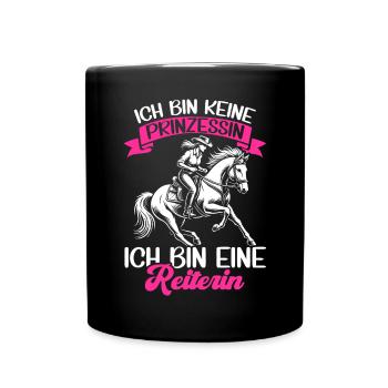 Équitation Sports équestres Cavaliers Amoureux des chevaux - Mug uni - noir - Devant