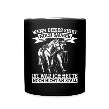 Équitation Sports équestres Cavaliers Amoureux des chevaux - Mug uni - noir - Devant