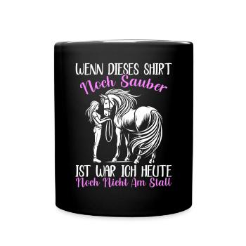 Équitation Sports équestres Cavaliers Amoureux des chevaux - Mug uni - noir - Devant