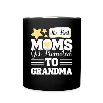Funny Saying Grandma Promotion - Full Colour Mug - black - Front