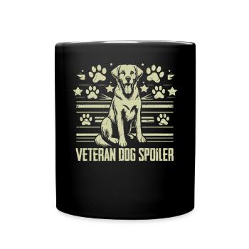 Cadeaux de grand-père chien - Mug uni - noir - Devant