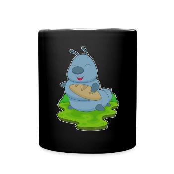 Pain chenille - Mug uni - noir - Devant
