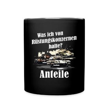 Armor Stocks Drôle Dicton Cadeau - Mug uni - noir - Devant