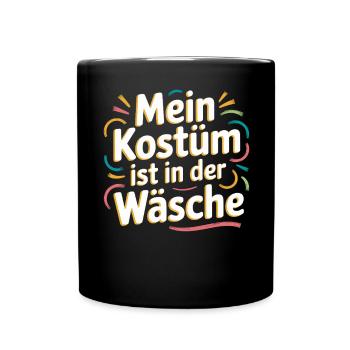 Costume Is In The Lingerie Cologne Carnival Disguise - Full Colour Mug - black - Front