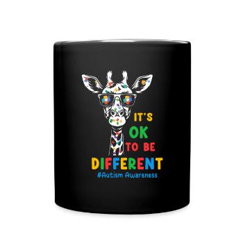 Autisme Autiste - Mug uni - noir - Devant
