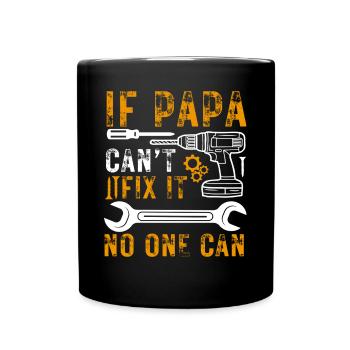 Craftsman Dad Mechanic Father Saying - Full Colour Mug - black - Front