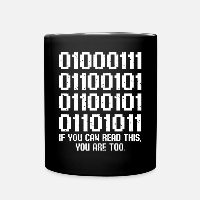 Wissenschaft Nerd Physik Student Witze Geek - Tasse einfarbig - Schwarz